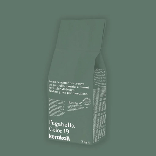 Fugabella Color Grout 19 Olive 3Kg-Kerakoll-Delforno