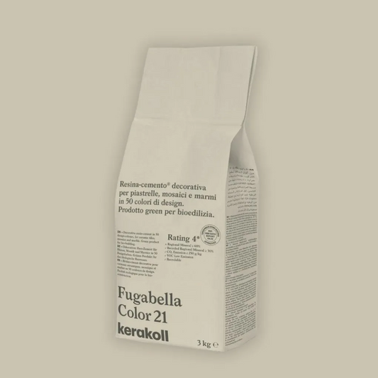 Fugabella Color Grout 21 Linen 3Kg-Kerakoll-Delforno