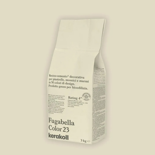 Fugabella Color Grout 23 Cream 3Kg-Kerakoll-Delforno