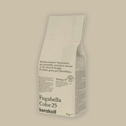 Fugabella Color Grout 25 Bath Stone 3Kg-Kerakoll-Delforno