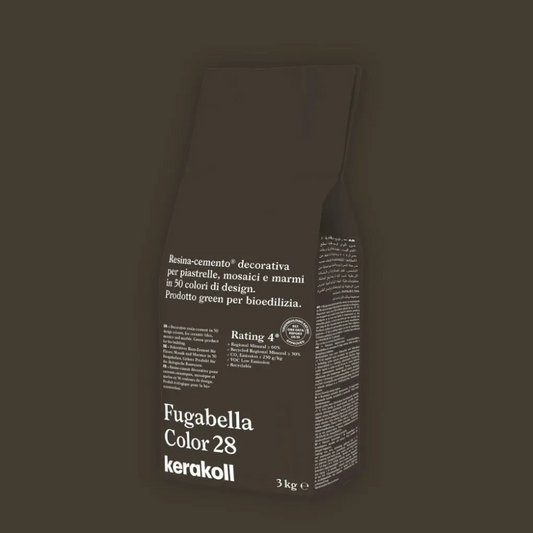 Fugabella Color Grout 28 Cocoa 3Kg-Kerakoll-Delforno