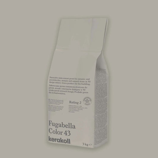 Fugabella Color Grout 43 Limestone 3Kg-Kerakoll-Delforno