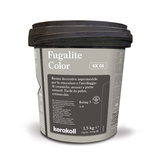 Fugalite Color KK66 Epoxy Tile Grout 1.5Kg-Kerakoll-Delforno