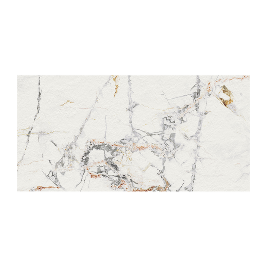 Allure White Porcelain Tile 60 x 120cm-La Platera-Delforno