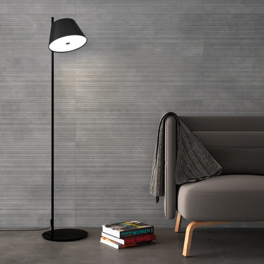 Gubi Wall Antracite Prints 32 Ceramic Tile 30 x 90cm