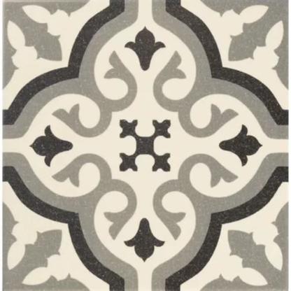 Centro Florentine White Porcelain Tile 20 x 20cm-Delforno