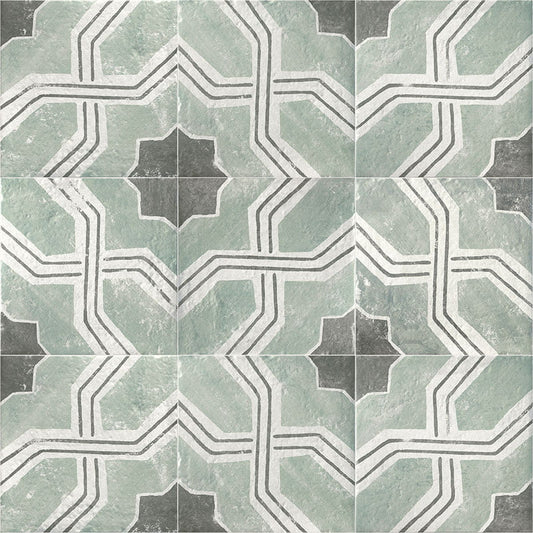 Carino Deco Iberia Porcelain Tile 20 x 20cm