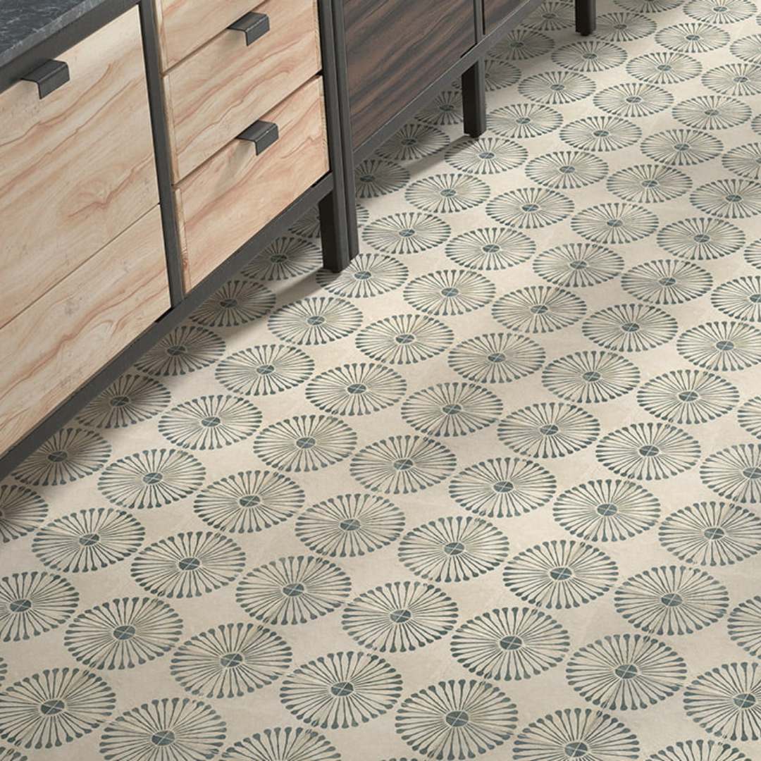 Carino Deco Palma Porcelain Tile 20 x 20cm