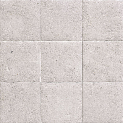 White Bali Stone Porcelain Tile 20 x 20cm