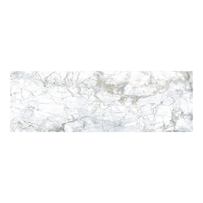 Supreme White Natural Porcelain Tile 33.3 x 100cm