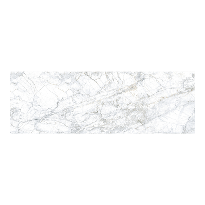 Supreme White Natural Porcelain Tile 33.3 x 100cm
