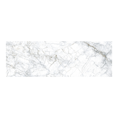 Supreme White Natural Porcelain Tile 33.3 x 100cm