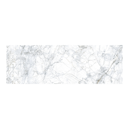Supreme White Natural Porcelain Tile 33.3 x 100cm