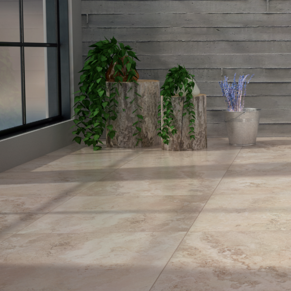 Fox Bone Porcelain Tile 60 x 60cm-Delforno