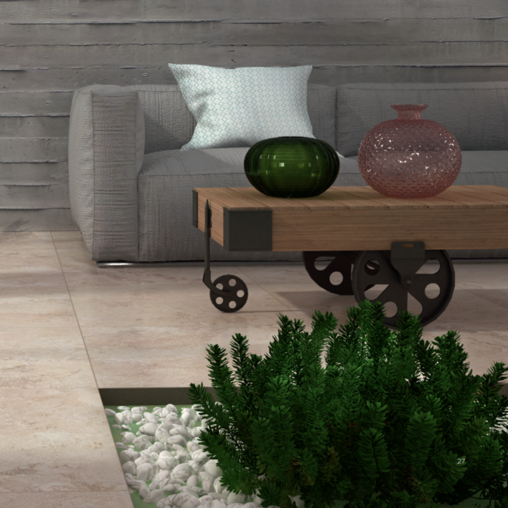 Fox Bone Porcelain Tile 60 x 60cm-Delforno