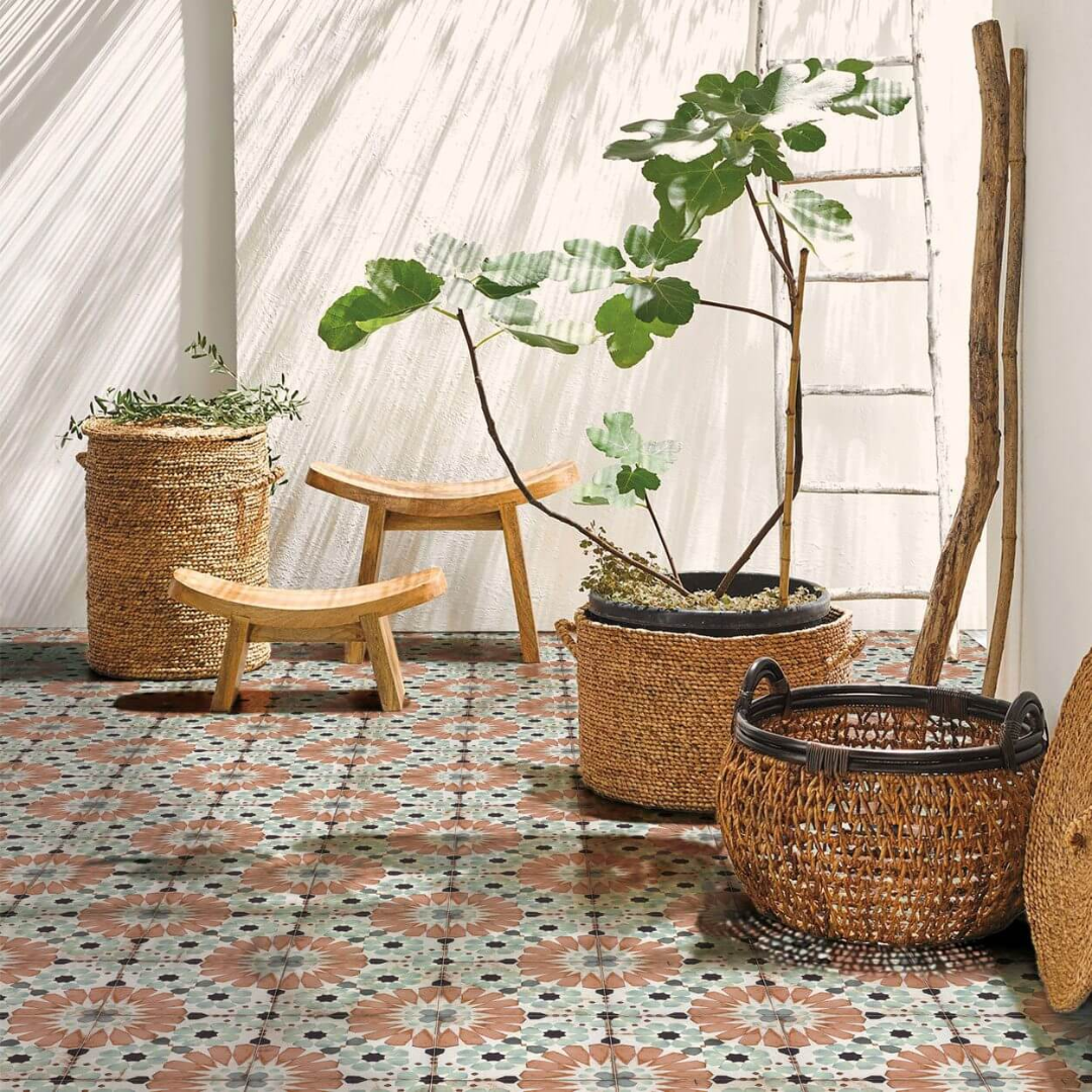 Fez Collection Sylvania Porcelain Tile 20 x 20cm-Delforno