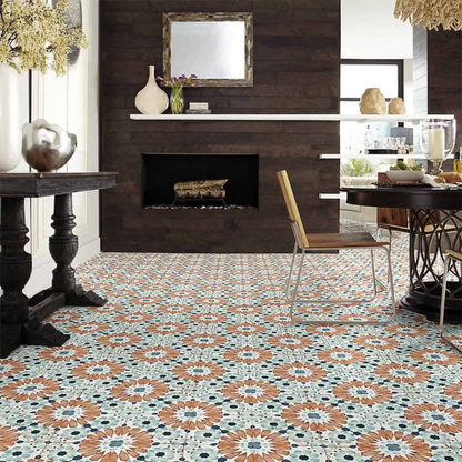 Fez Collection Sylvania Porcelain Tile 20 x 20cm-Delforno