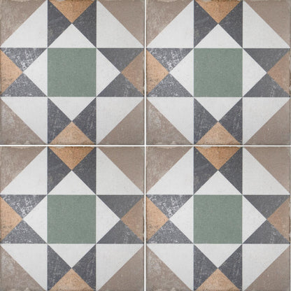 Alfombra Kenitra Porcelain Tile 20 x 20cm-Delforno
