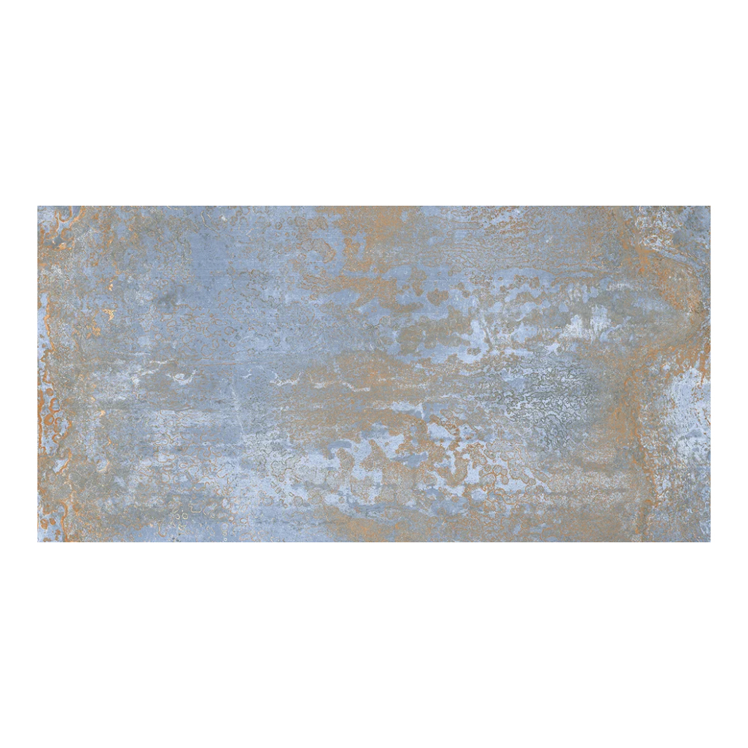 N. Oxyde Bleu Porcelain Tile 60cm x 120cm-Delforno