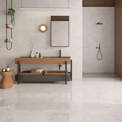 N. Garner Ivory Polished 60cm x 120cm-Delforno
