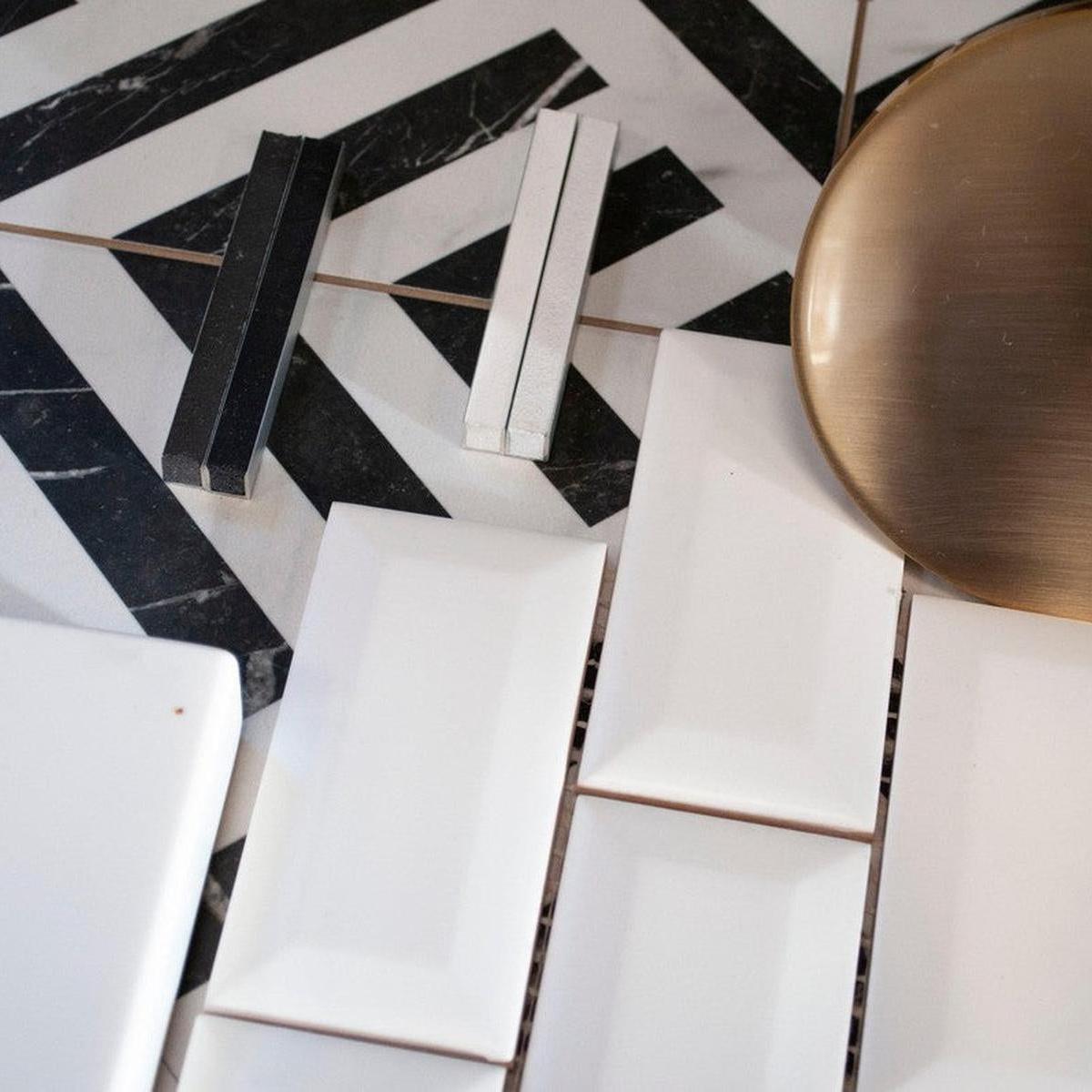 Mosaic Collection Micro Metro White Matt-Delforno