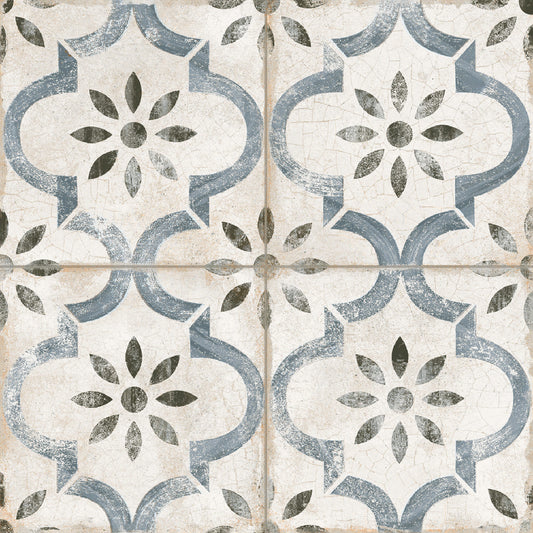 Leeds Blue Porcelain Tile 45 x 45cm