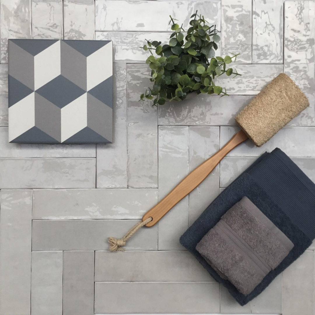 Atelier Gris Ceramic Tile 6.2 x 25cm