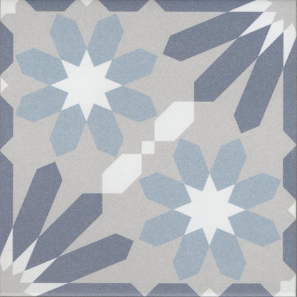 Syrah Blue 20cm x 20cm-Delforno