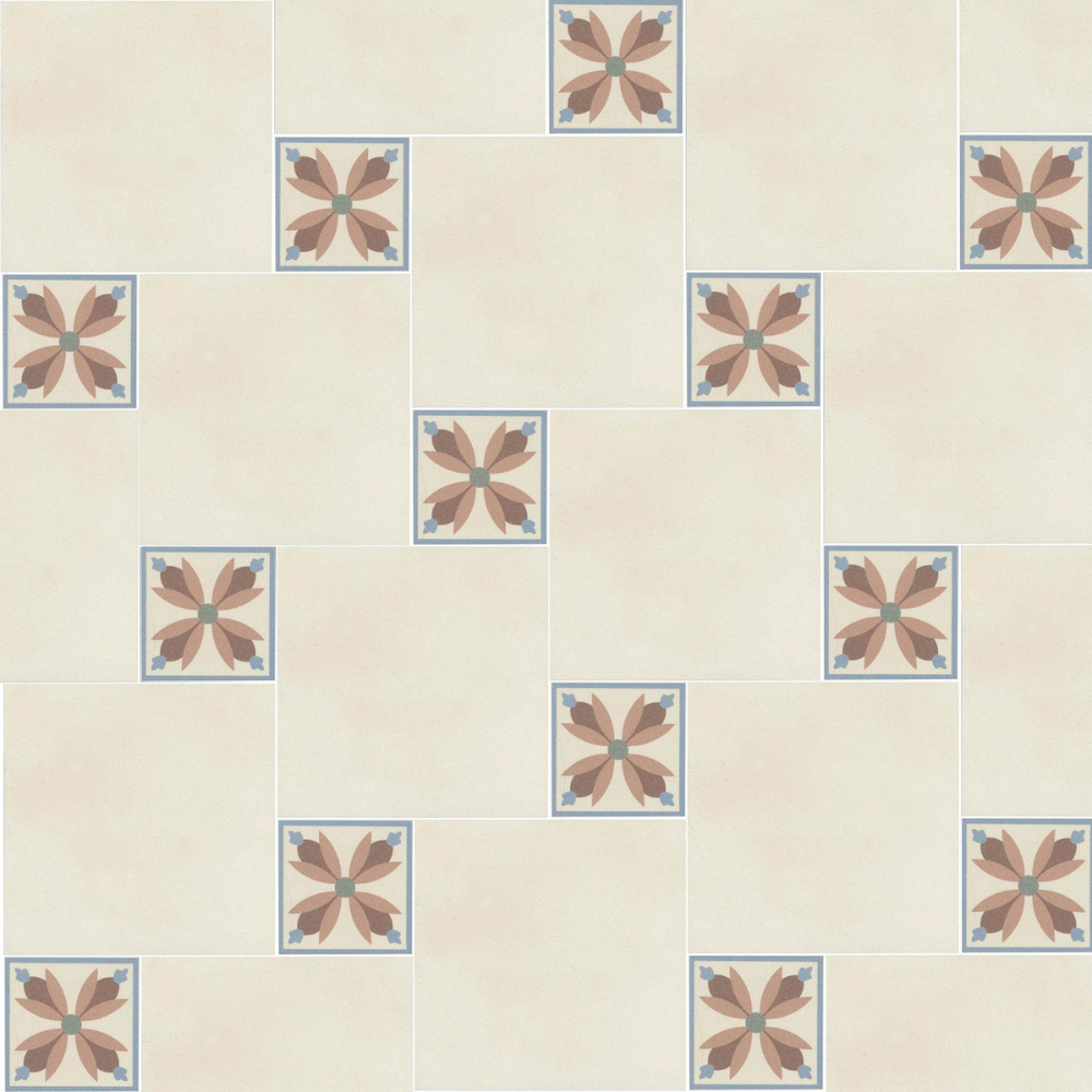 BH Fiona Coin Porcelain Tile 7.5 x 7.5cm