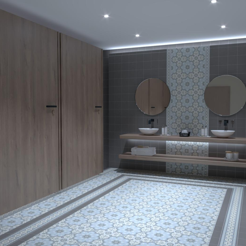 BH Nelle Ligne Porcelain Tile 7.5 x 15cm