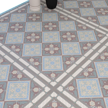 BH Beatrice Coin Porcelain Tile 7.5 x 7.5cm