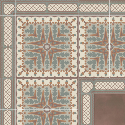 BH Beatrice Coin Porcelain Tile 7.5 x 7.5cm