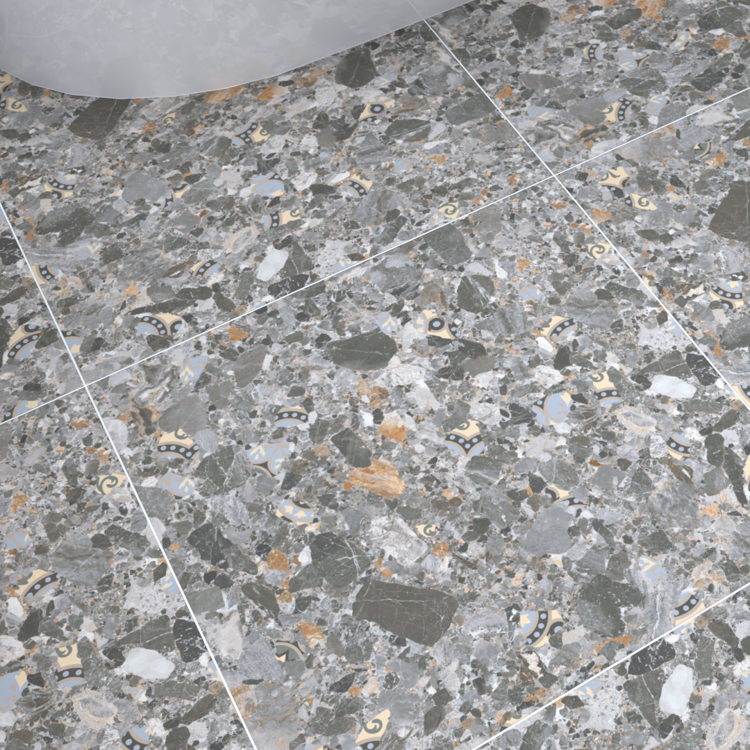 La Roche Gros Lisette Porcelain Tile 80 x 80cm-Delforno