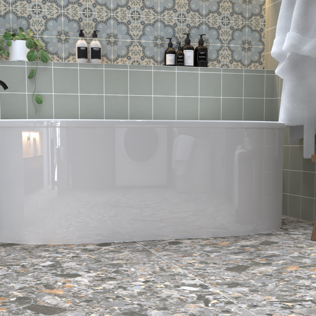 La Roche Gros Lisette Porcelain Tile 80 x 80cm-Delforno