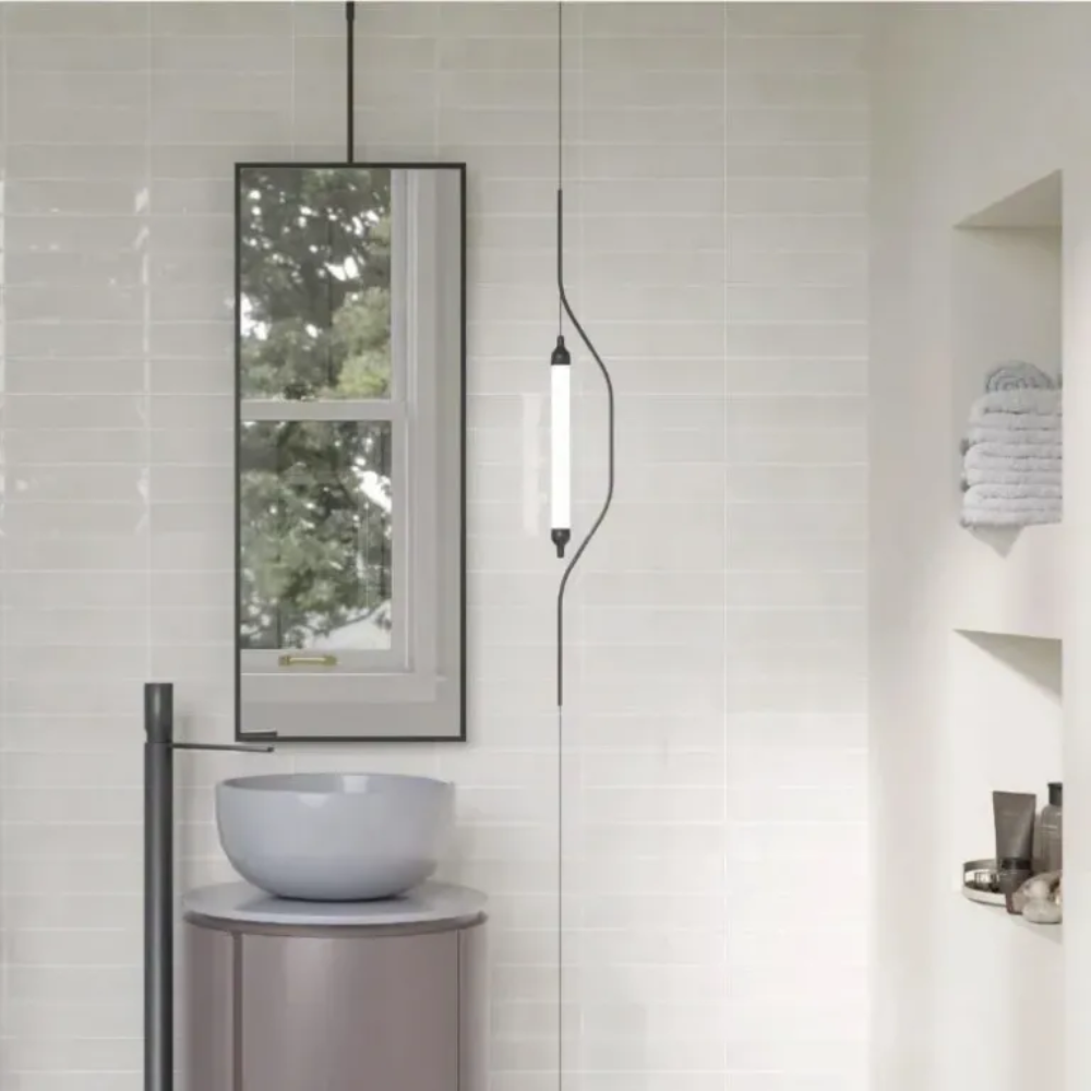 Vibe White Ceramic Tile 6 x 25cm-Delforno