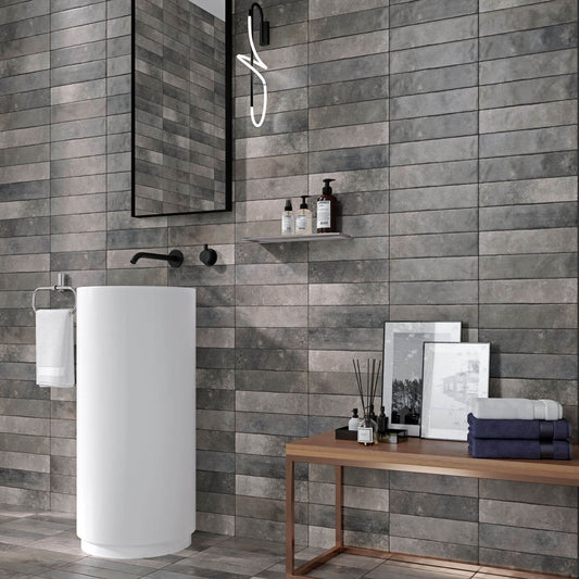 Roxbury Porcelain Tile 7cm x 28cm-RIBESALBES-Delforno