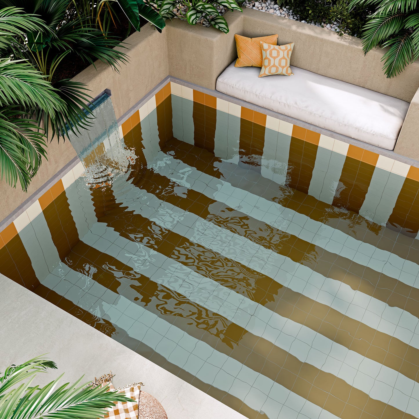 Olympic Porcelain Tile 15 x 15cm