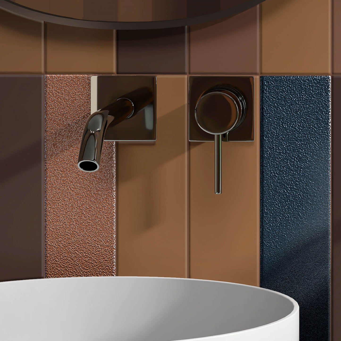 Terra Sand Matt Porcelain Tile 6 x 25cm