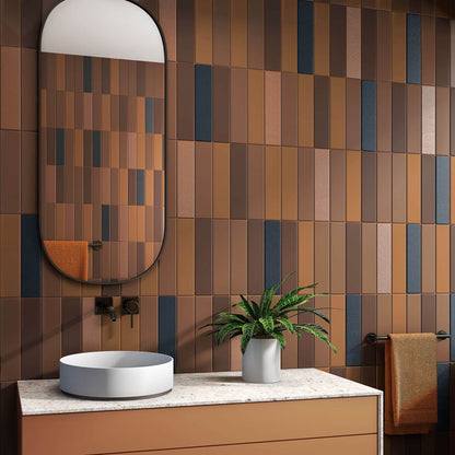 Terra Sand Matt Porcelain Tile 6 x 25cm