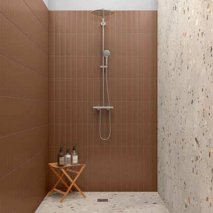 Terra Sand Matt Porcelain Tile 6 x 25cm