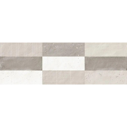 Watercolour Mud Concrete Tile 33 x 100cm