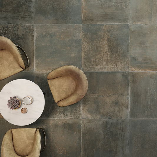 Foundry Bronce Porcelain Tile 60 x 60cm