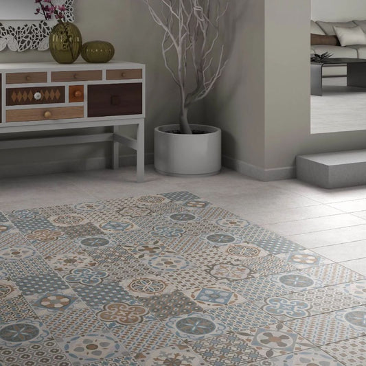 Job Ceniza Concrete Effect Ceramic Tile 19 x 57cm-Ceramica Saloni-Delforno