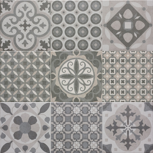 Team Gris Ceramic Tile 19 x 57cm