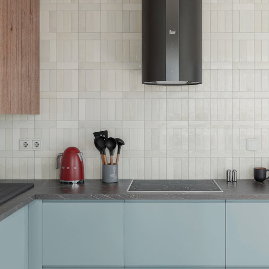 Safi White Ceramic Tile 5.2 x 16cm-Delforno