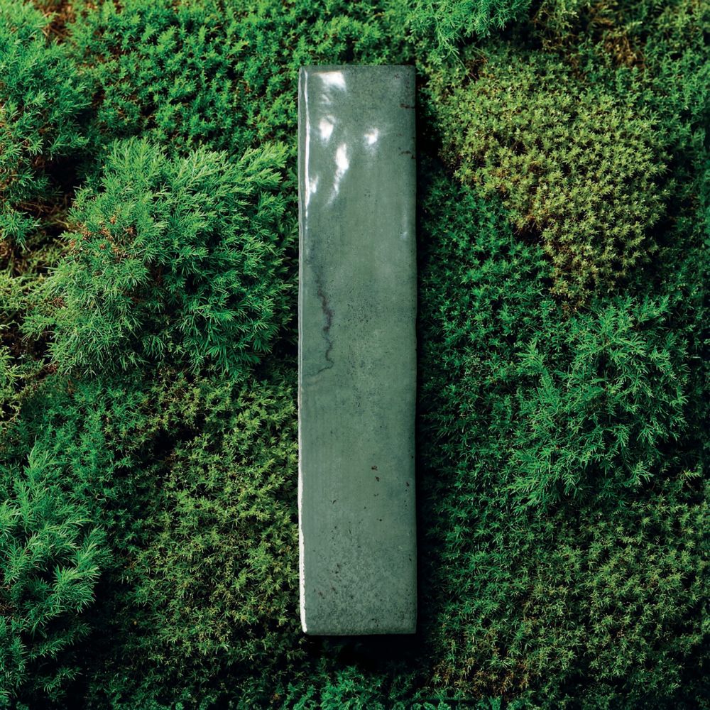 Enamel Moss Wall Tile 5cm x 25cm-Delforno