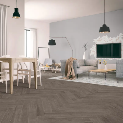 Betonsil Duet Warm Wood Effect Porcelain Tile 10 x 70cm