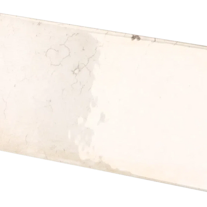 Small Format Hanoi White Ceramic Tile 6.5 x 20cm-Delforno