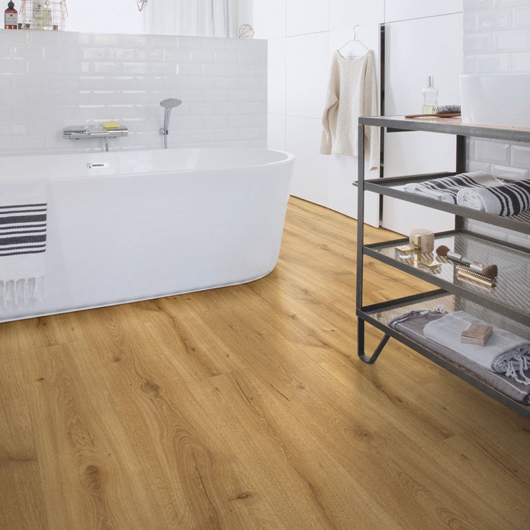 Desert Oak Warm Natural Laminate Wooden Flooring 24 x 205cm-Unilin Distribution-Delforno