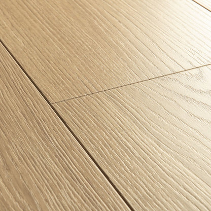 Beige Varnished Oak Laminate Wooden Flooring 21.2 x 138cm-Unilin Distribution-Delforno